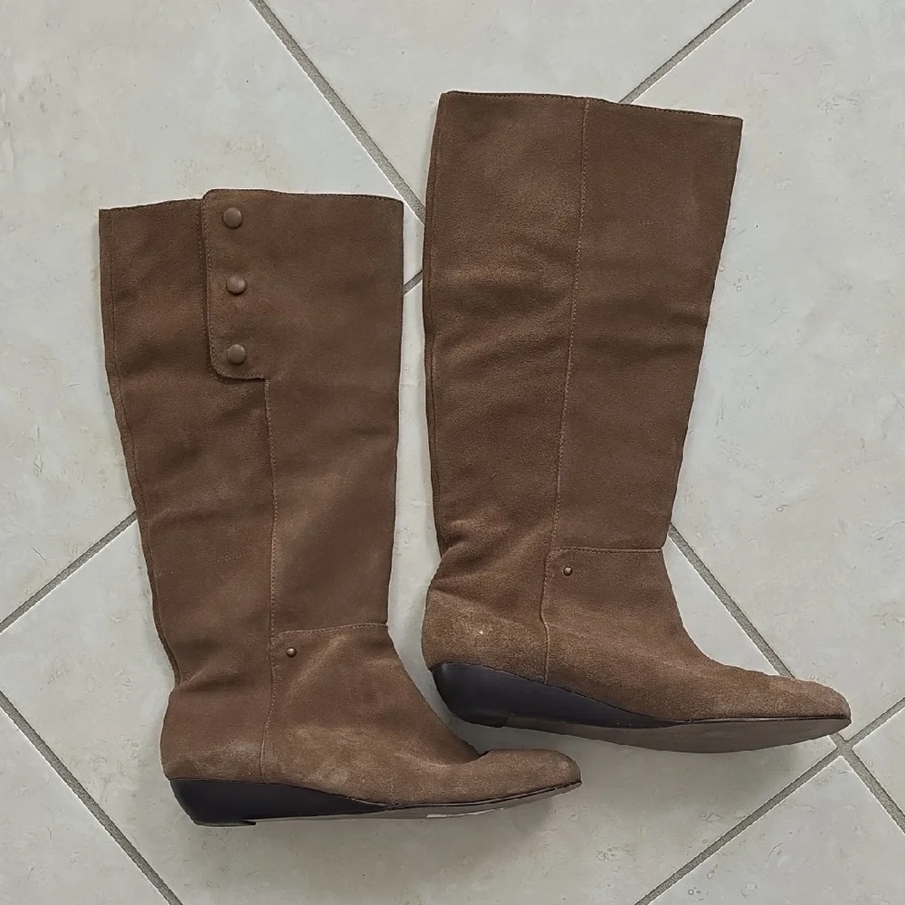 Banfi Zambrelli Elegant Brown Over the Knee Boots